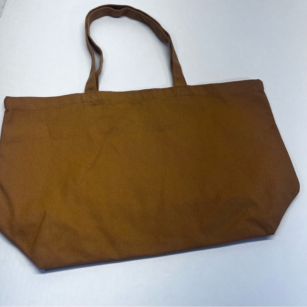 Sézane Nashville Mon Amour Tote Bag with White Text - Picture 6 of 9
